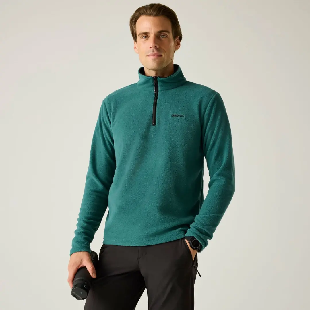Thompson lichtgewicht fleece met halve ritssluiting voor heren