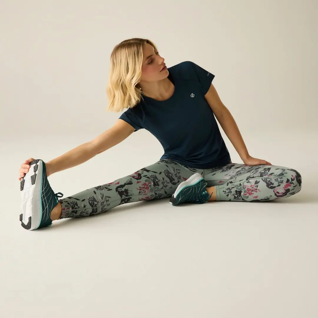 Dare 2b Influential II Soft Touch Legging Dames - Groen