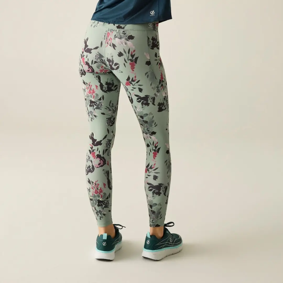 Dare 2b Influential II Soft Touch Legging Dames - Groen - afbeelding 3 van 6
