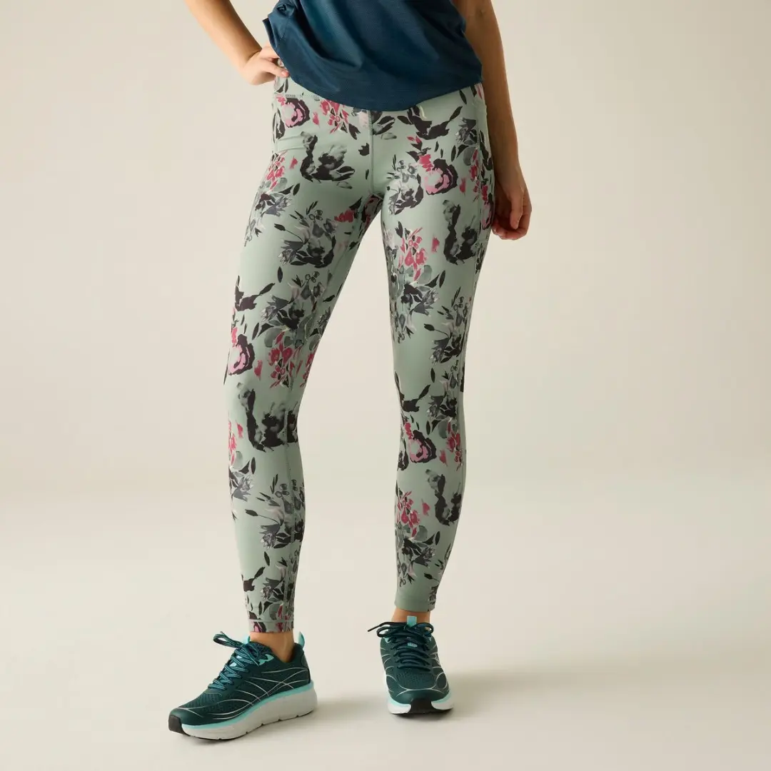 Dare 2b Influential II Soft Touch Legging Dames - Groen - afbeelding 5 van 6