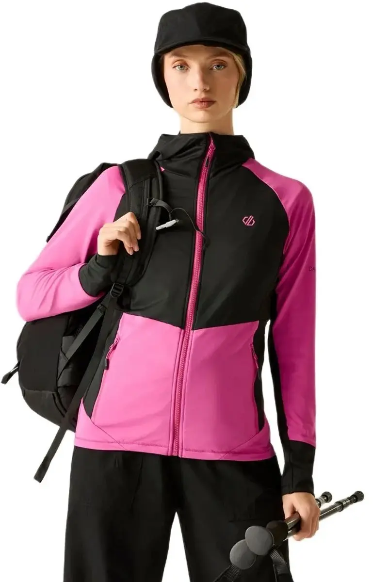 Dare 2b Nomadic Dames Wandeljack - Extreme Pink/Black - 36 - afbeelding 4 van 4
