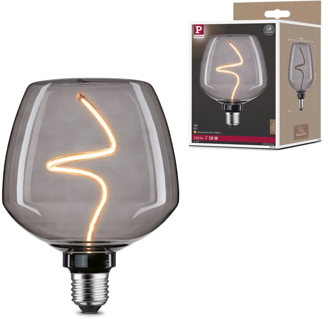 Paulmann Floating Shine LED Globe 4W 1800K - Rookglas