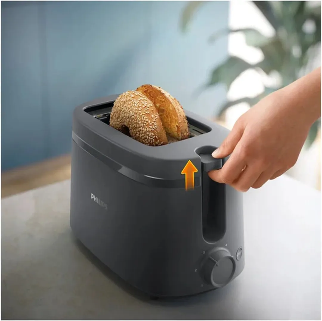 Philips Essentials HD2510/90 Broodrooster 2 Snacks 650W - Grijs