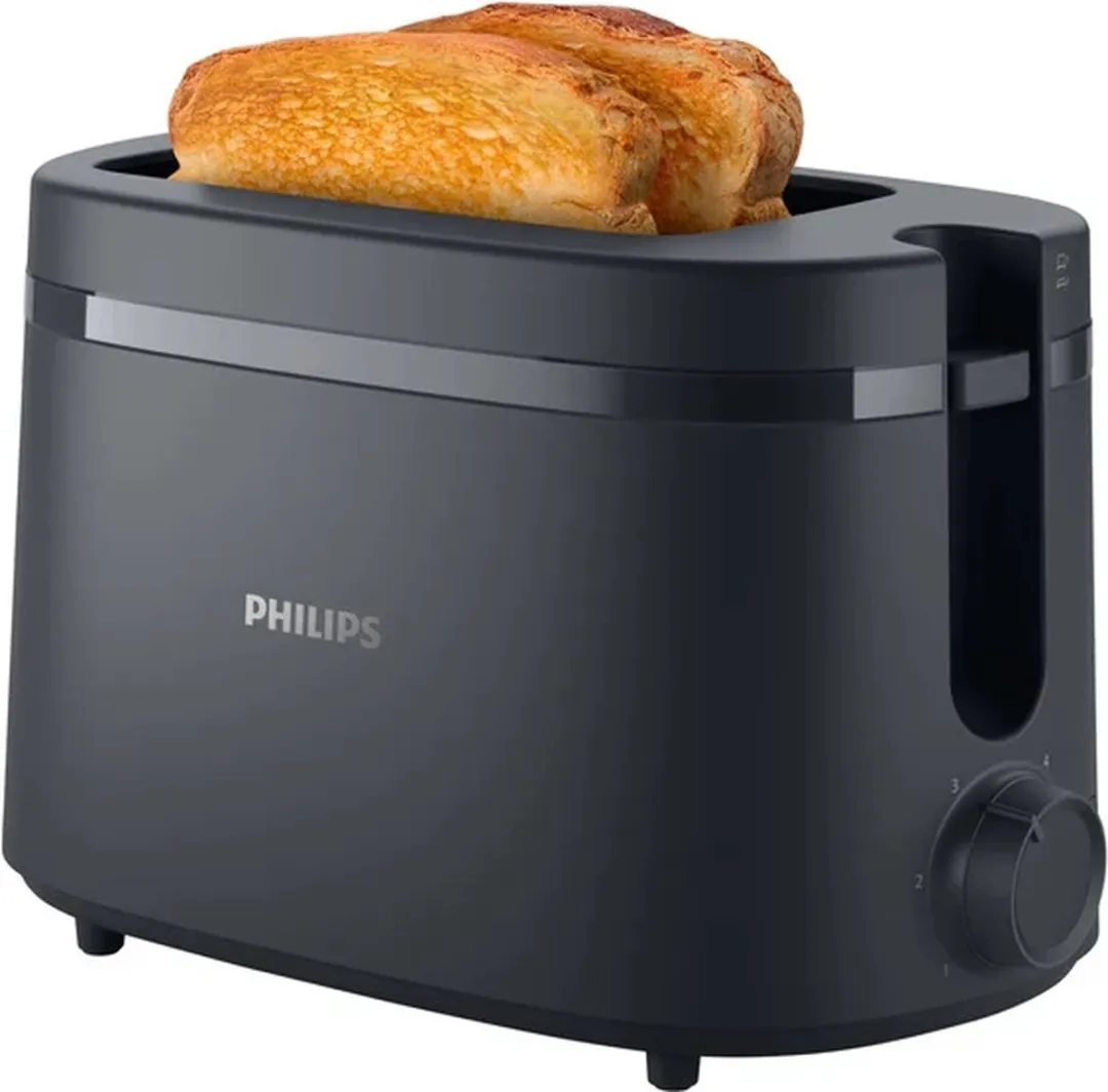 Philips Essentials HD2510/90 Broodrooster 2 Snacks 650W - Grijs - afbeelding 6 van 6