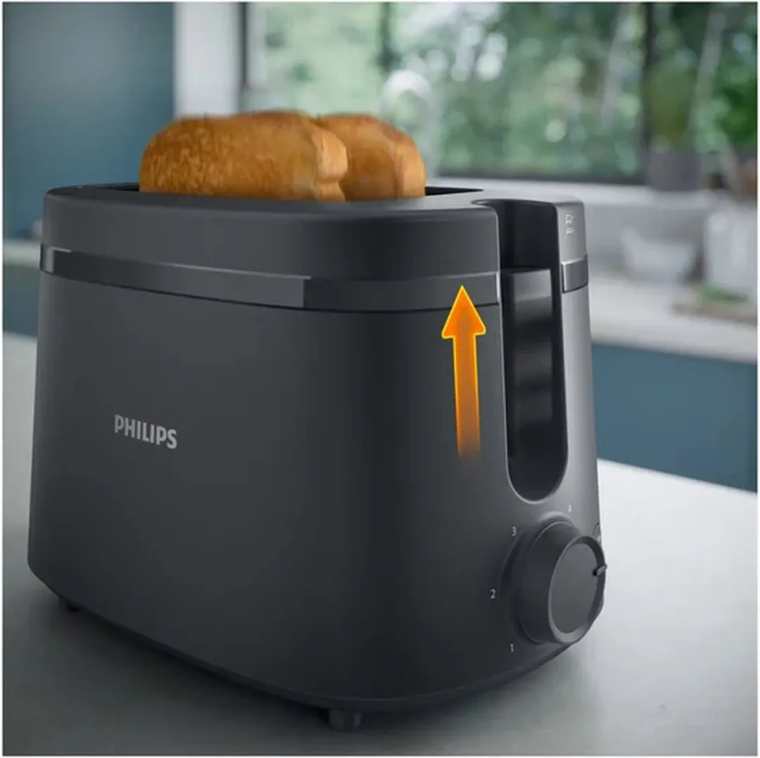 Philips Essentials HD2510/90 Broodrooster 2 Snacks 650W - Grijs