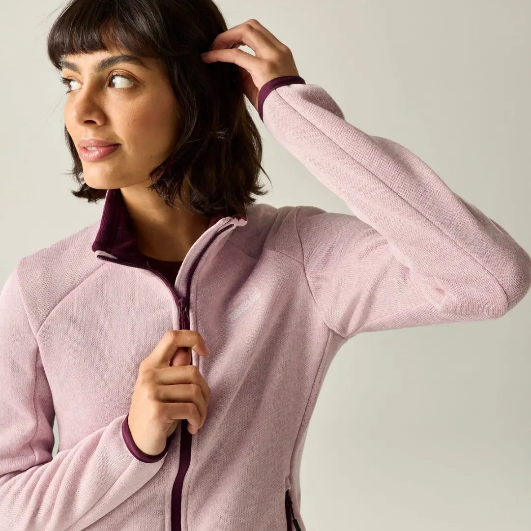 Regatta Newhill Damesfleece - Roze - afbeelding 2 van 6