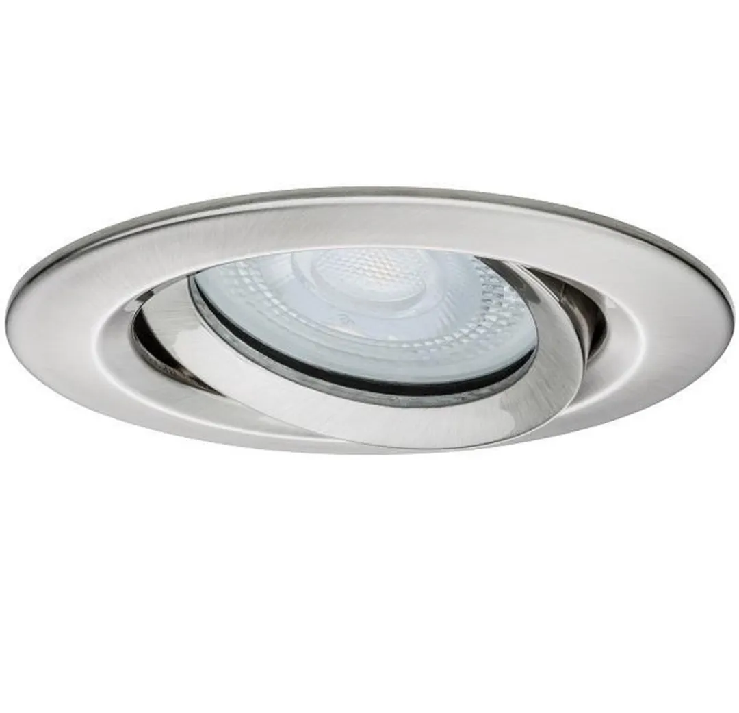 Paulmann Nova Plus Inbouwlamp 93mm - Staal geborsteld - IP65
