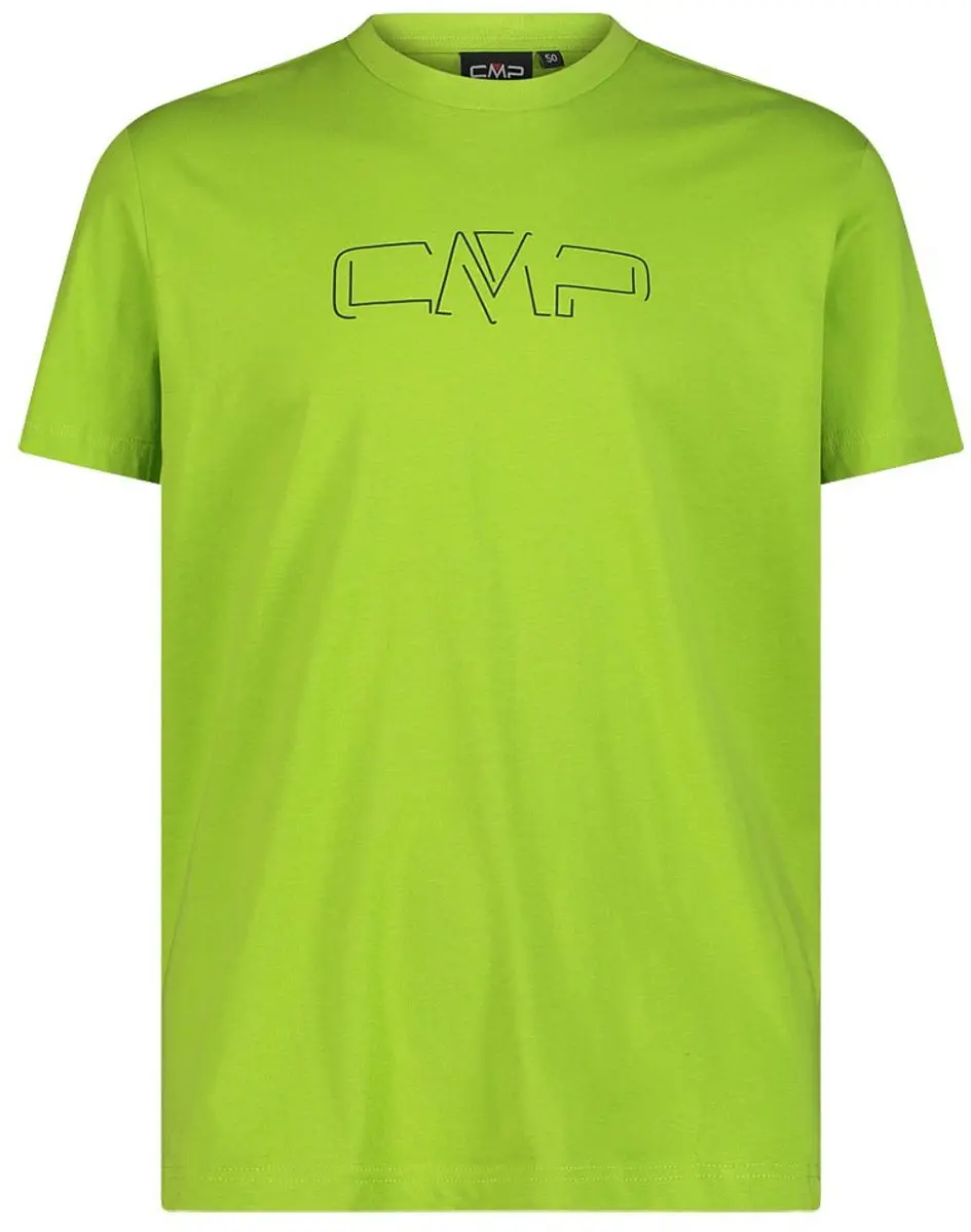 Cmp 32d8147p T-shirt Met Korte Mouwen Groen 3XL Man