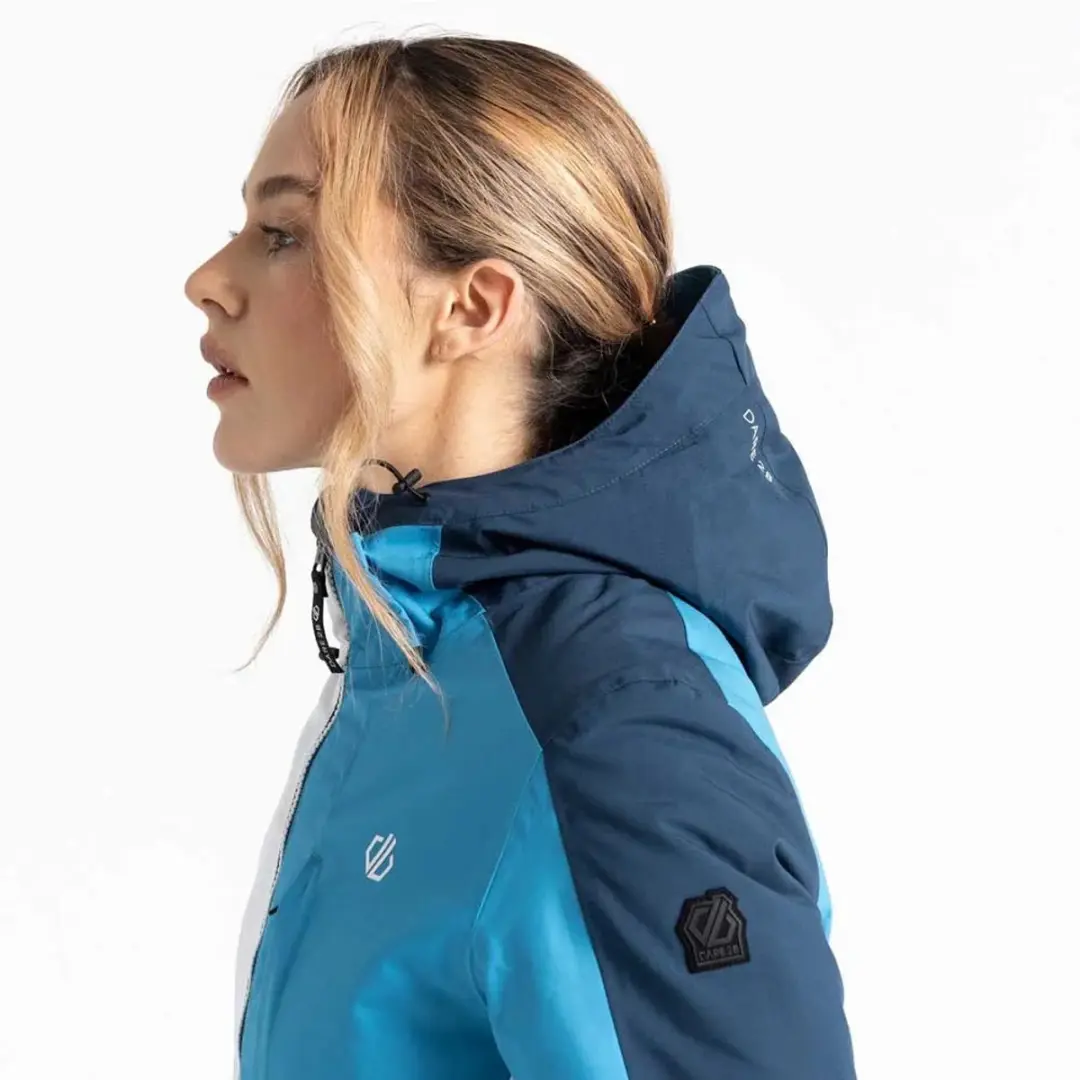 Dare2b Chute Dames Skijas Jas - Swedish Blue - afbeelding 4 van 4