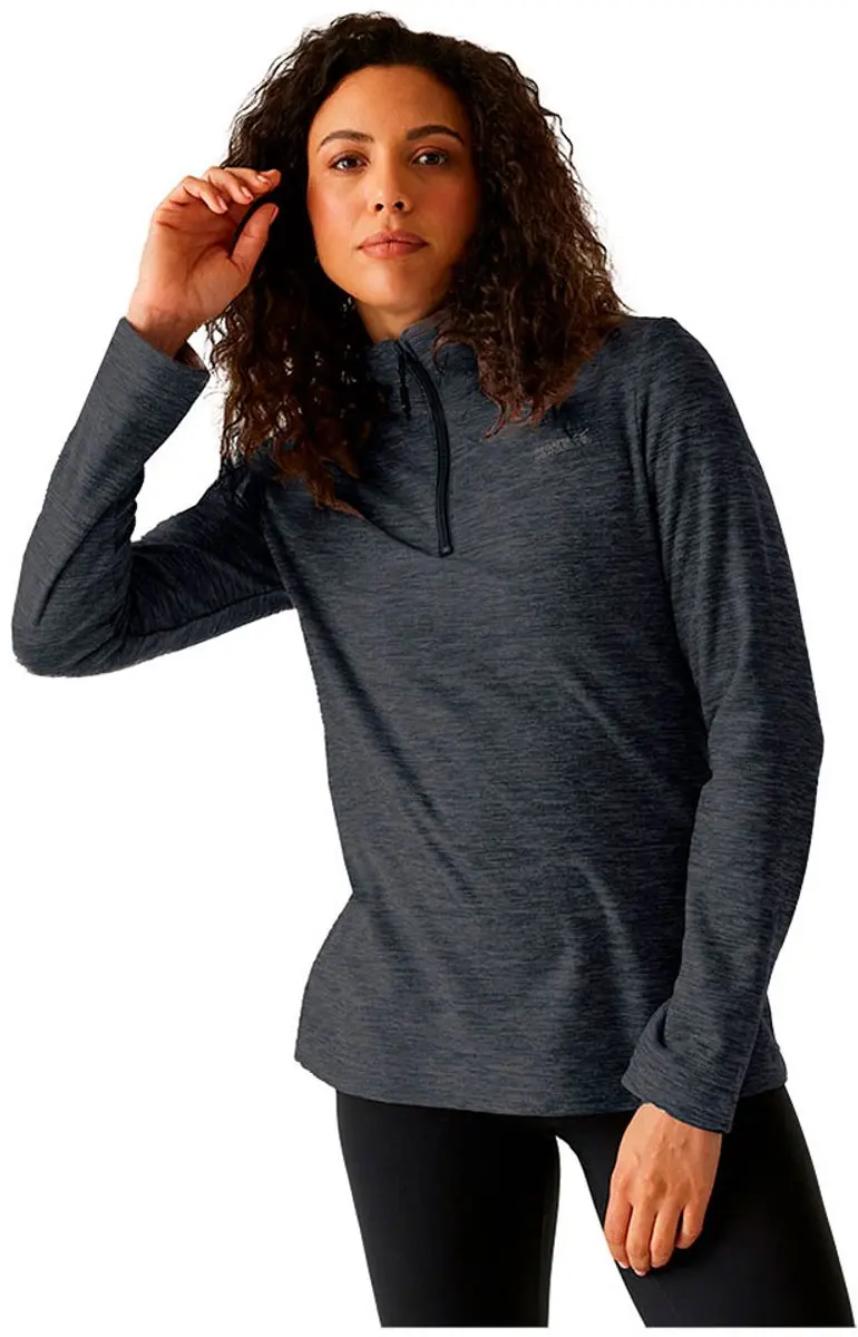 Regatta Sweethart Marl Dames Halve Rits Fleece