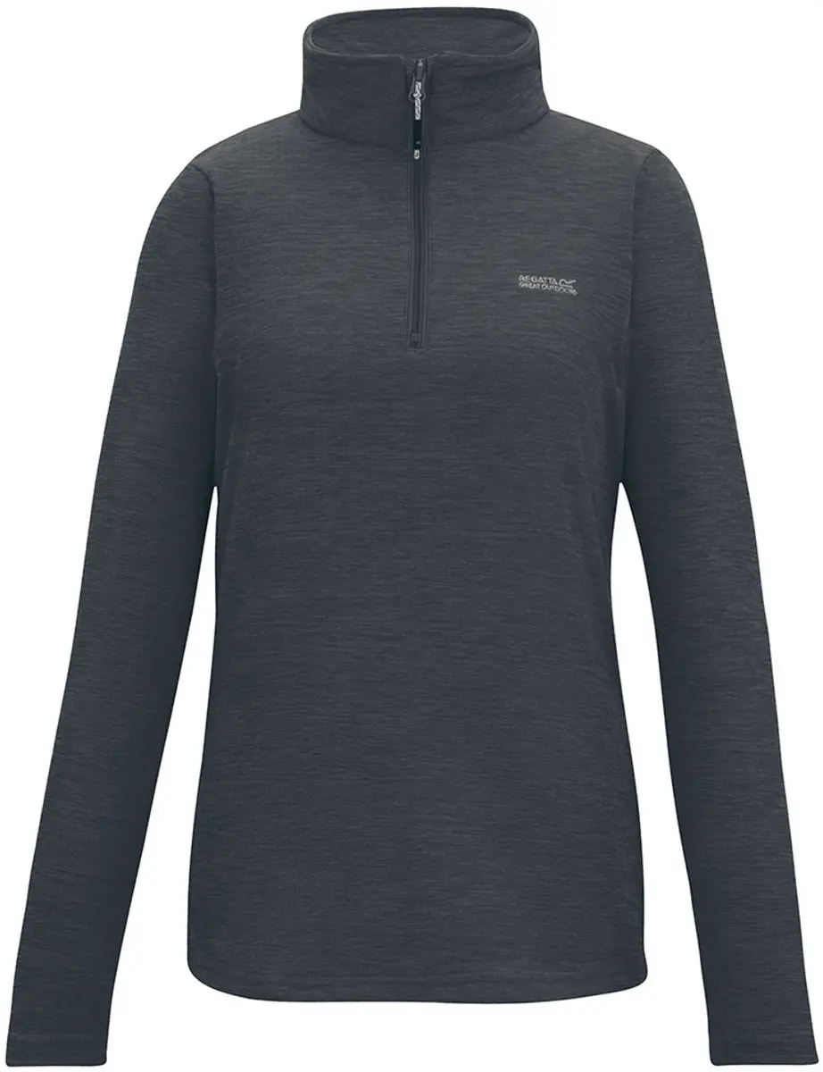 Regatta Sweethart Marl Dames Halve Rits Fleece - afbeelding 3 van 6
