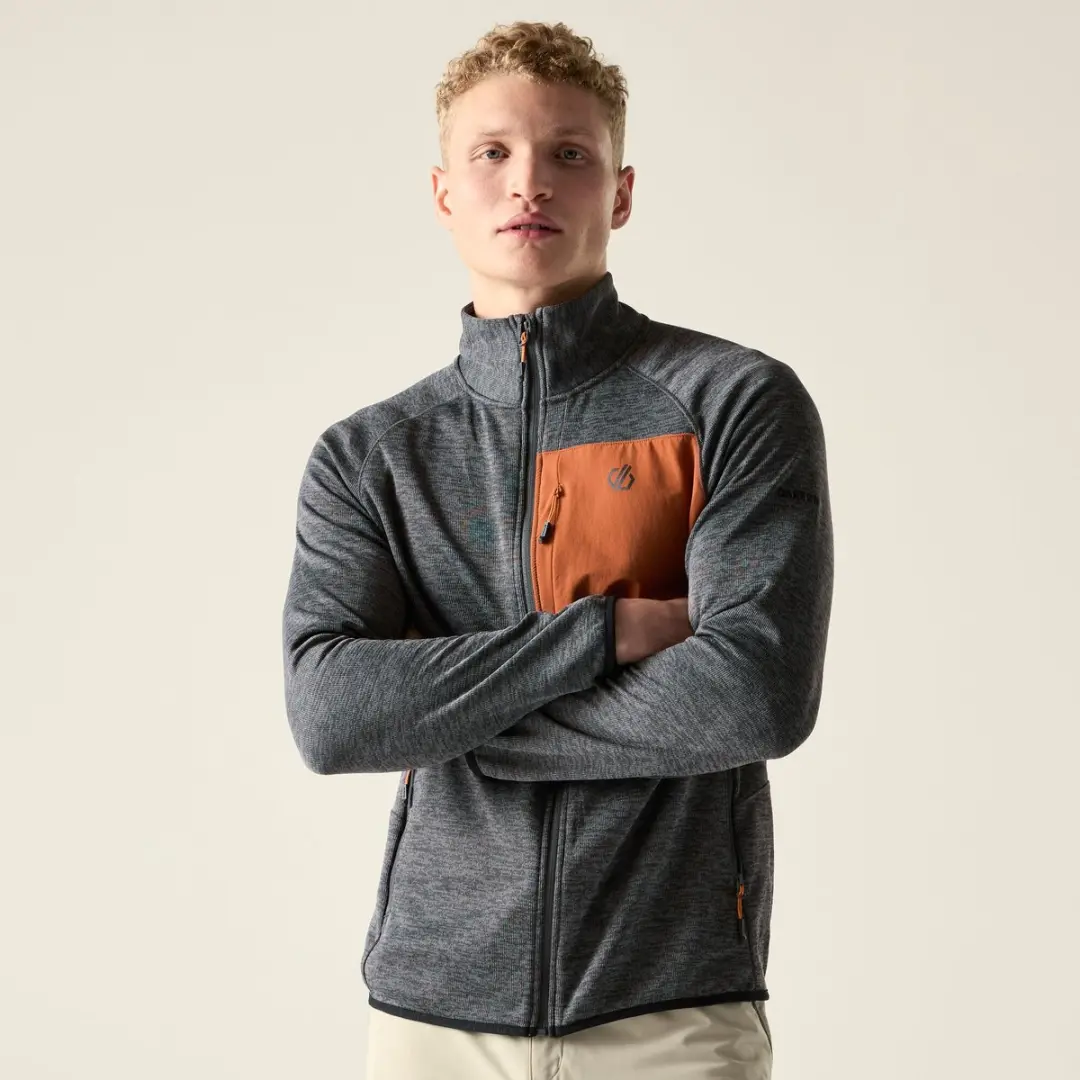 Dare2B Heren Torrek II fleece met volledige ritssluiting