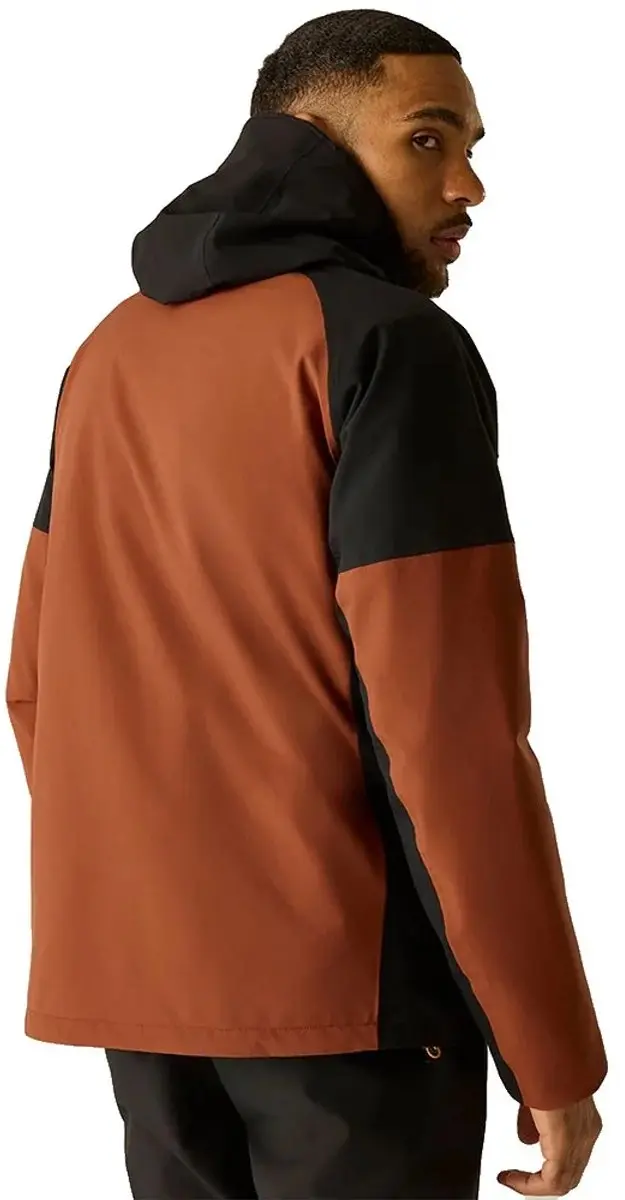 Regatta Wentwood 3in1 Jas - Burnt Henna/Black - afbeelding 2 van 6