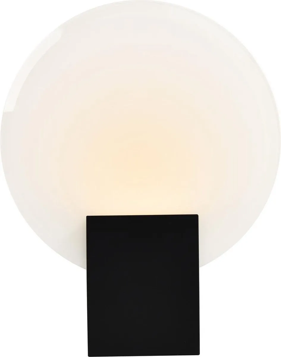 Nordlux Hester Wandlamp LED 10W - Ø20cm - Zwart