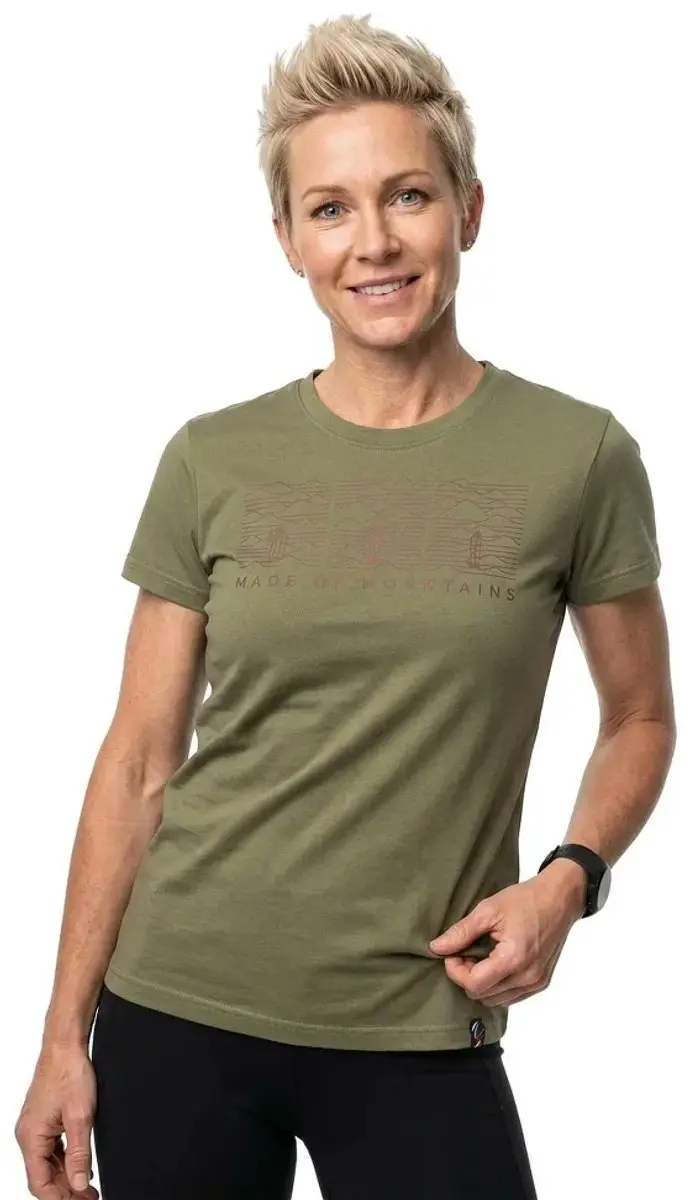 La Sportiva Made Of Mountain T-shirt Met Korte Mouwen Groen M Vrouw - afbeelding 4 van 4