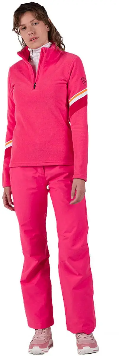 Rossignol Strawpile Damesfleece Halve Rits - Roze - XL - afbeelding 4 van 6