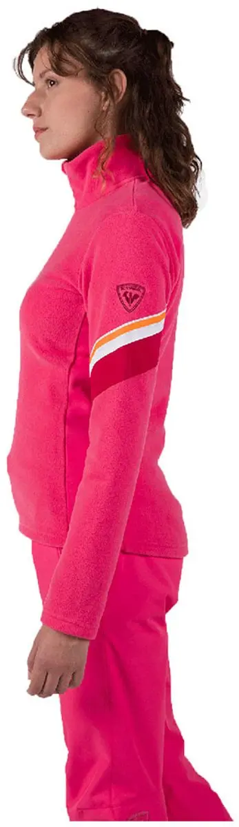 Rossignol Strawpile Damesfleece Halve Rits - Roze - XL - afbeelding 5 van 6