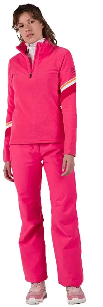 Rossignol Strawpile Damesfleece Halve Rits - Roze - XL - afbeelding 6 van 6
