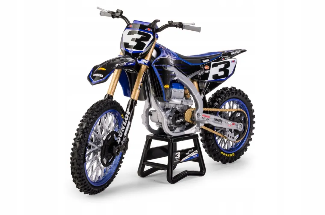 Yamaha YZ450F Eli Tomac 2022 Speelgoed - Blauw/Zwart - afbeelding 5 van 5