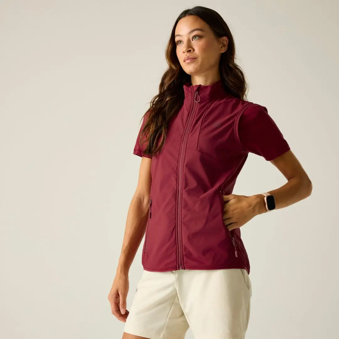 Dare 2B Nomadic Gilet voor dames - Bourgogne - 46 - afbeelding 2 van 6