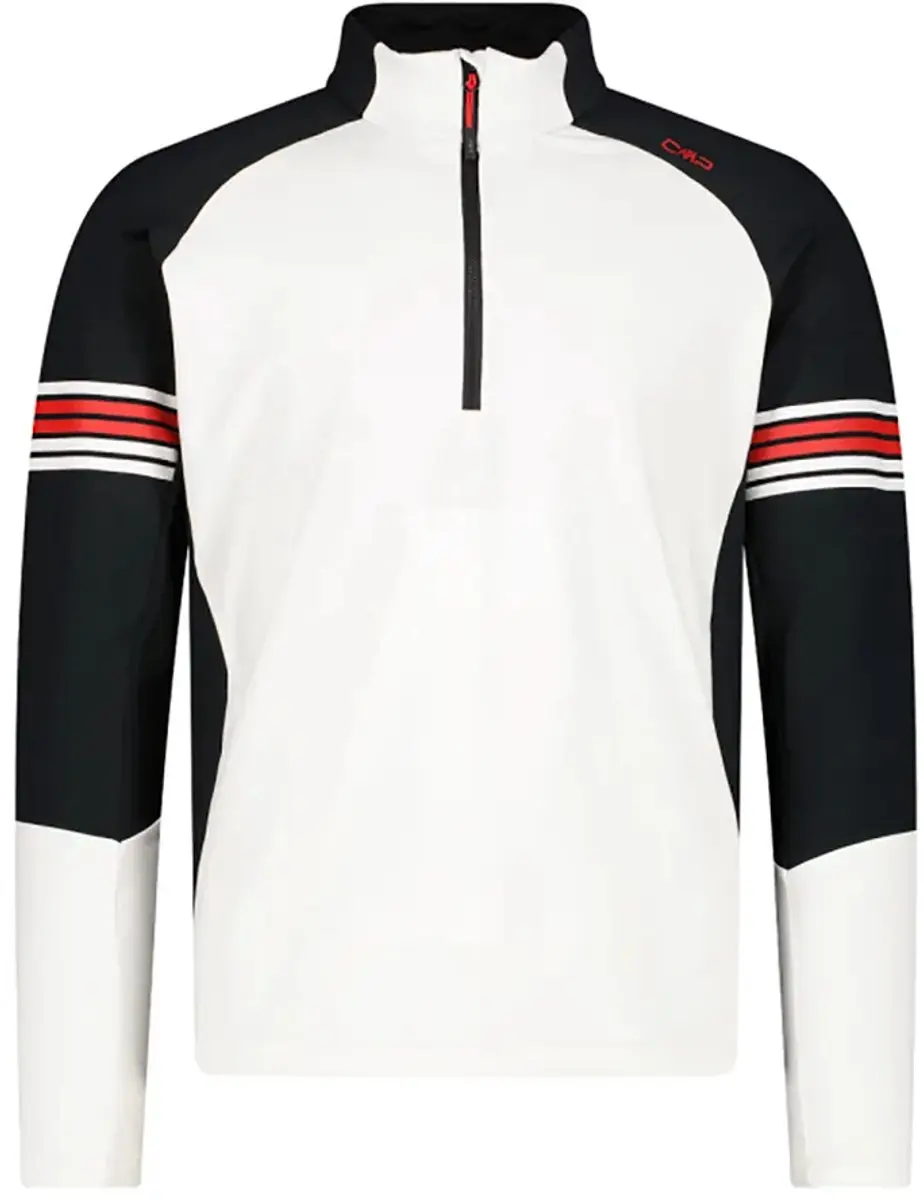Cmp 35l0427 Sweatshirt Met Halve Rits Wit 3XL Man
