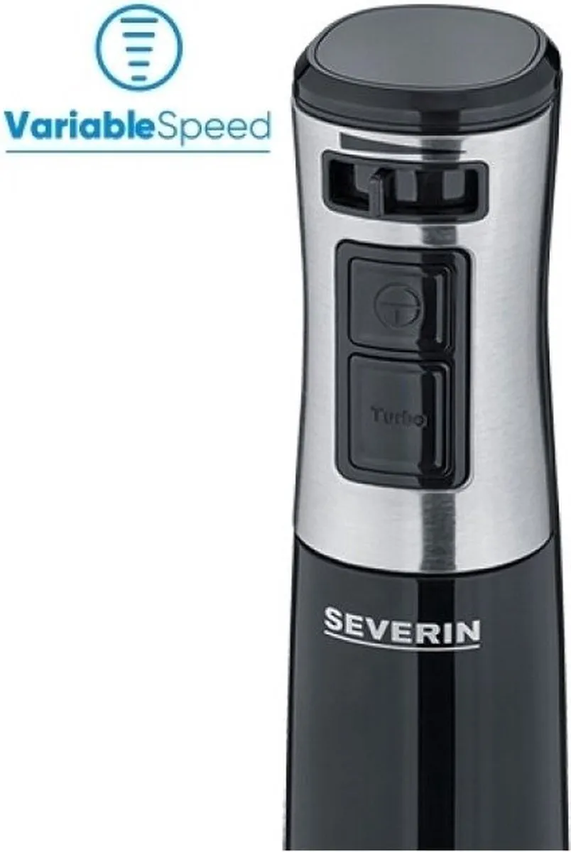 Severin SM 3771 Staafmixer 600W - Zwart - afbeelding 6 van 6