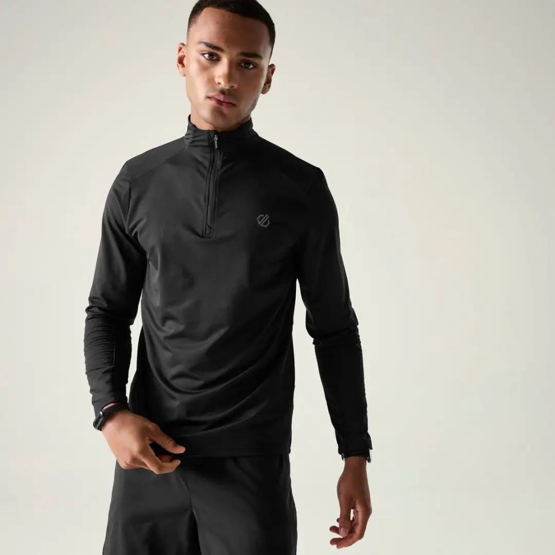 Dare2B Power Up IV Half Zip Jersey Midlayer voor heren - afbeelding 3 van 5