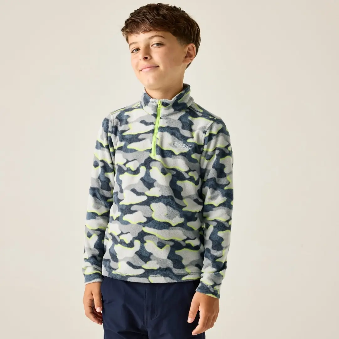Fleece Kinderen Half-zip Kraag