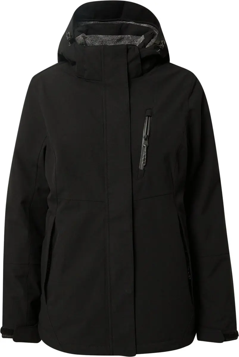 Killtec dames winterjas - funtionele winterjas - 37411 - zwart - maat 42