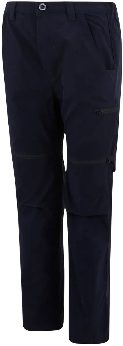 Regatta Highton Kinderbroek Stretch Zip-off - Blauw - 104 - afbeelding 5 van 6