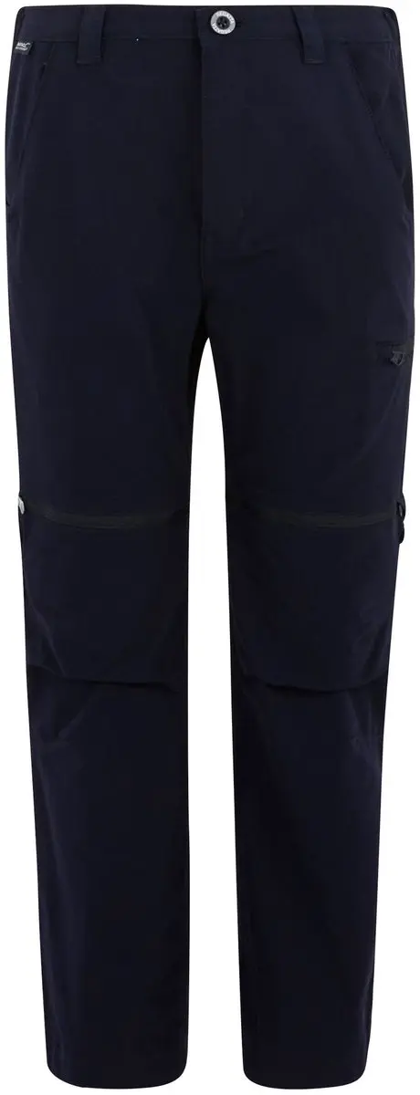 Regatta Highton Kinderbroek Stretch Zip-off - Blauw - 104 - afbeelding 2 van 6