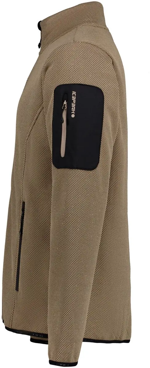 Icepeak Bredstedt Fleece Sweater Heren - Bruin - afbeelding 6 van 6