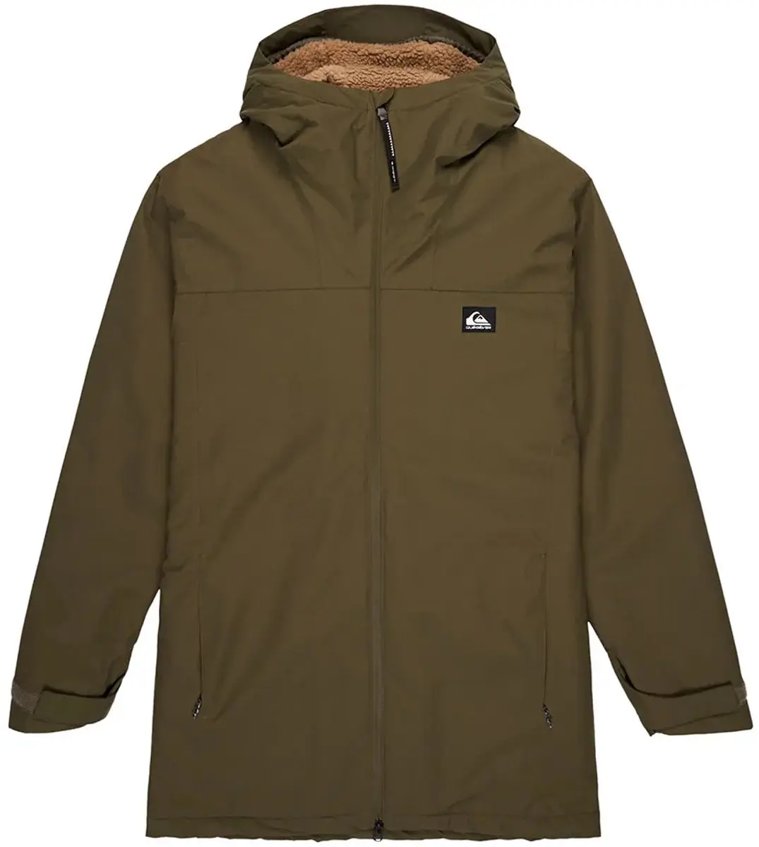 Quiksilver Overcast 3K Parka Heren - Groen - M - afbeelding 6 van 6