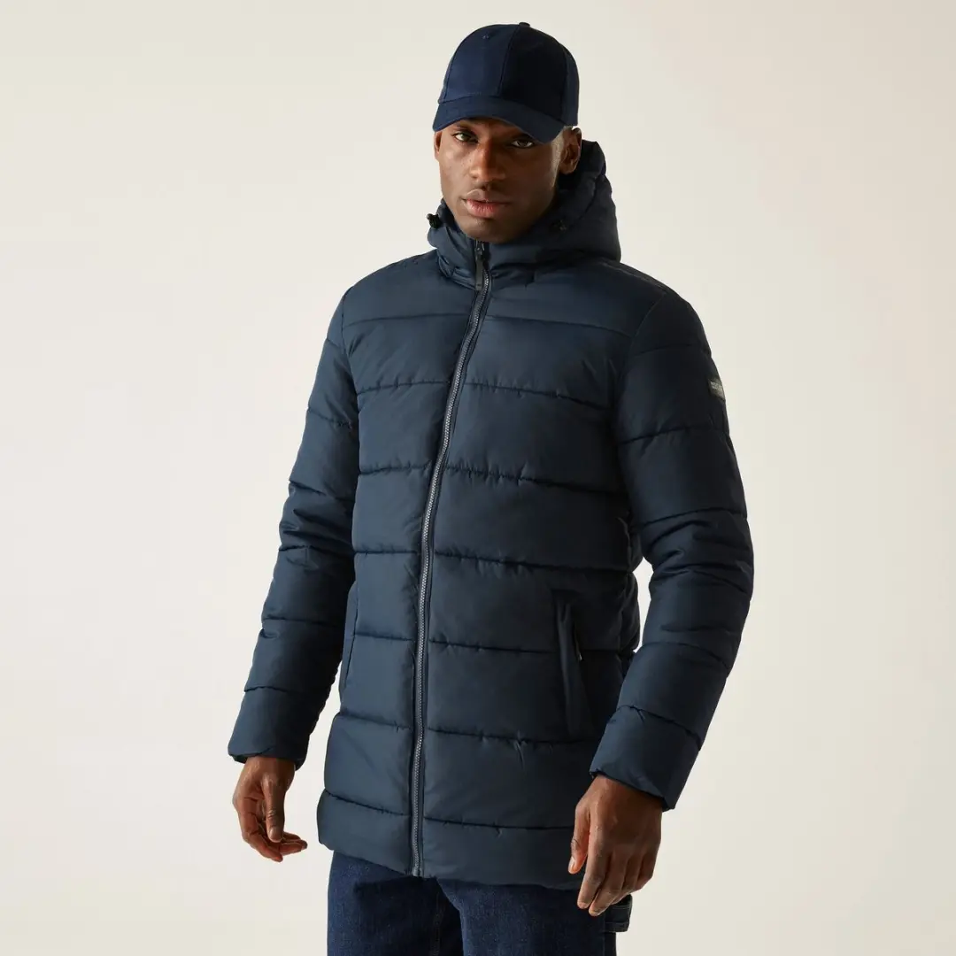 Regatta Lakiver Gewatteerde Jas - Blauw - XL - afbeelding 6 van 6