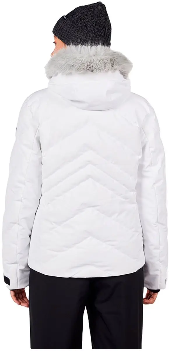 Rossignol Staci Insulated Ski Jas Dames - Wit - M - afbeelding 2 van 6