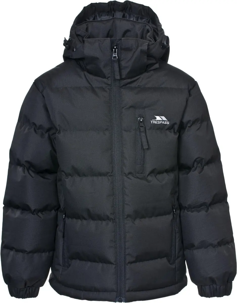 Trespass Kinder Jacke Tuff - Male Jacket Black-5/6