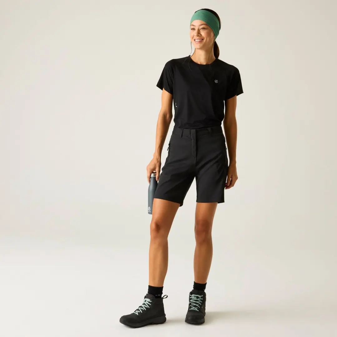 Dare 2b Torrek Mountain Damesshort - Zwart - afbeelding 2 van 6