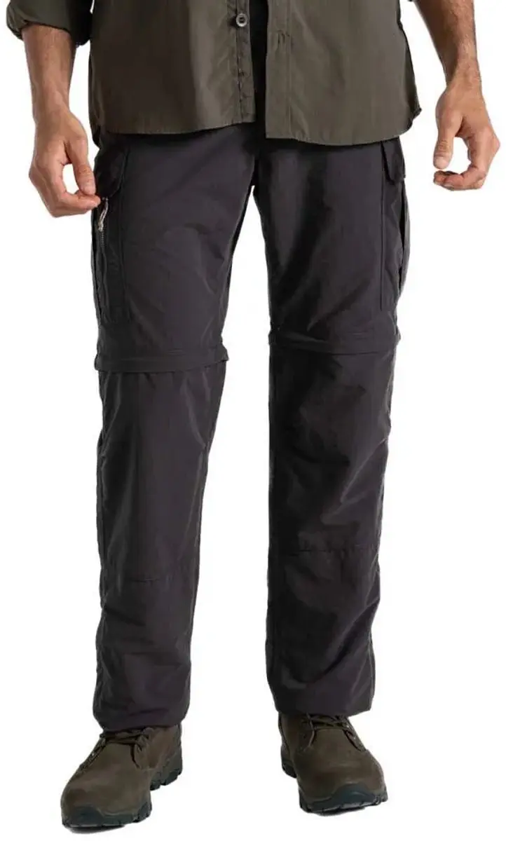Craghoppers Nosilife Convertible Cargo Broek Grijs 90 / Long Man