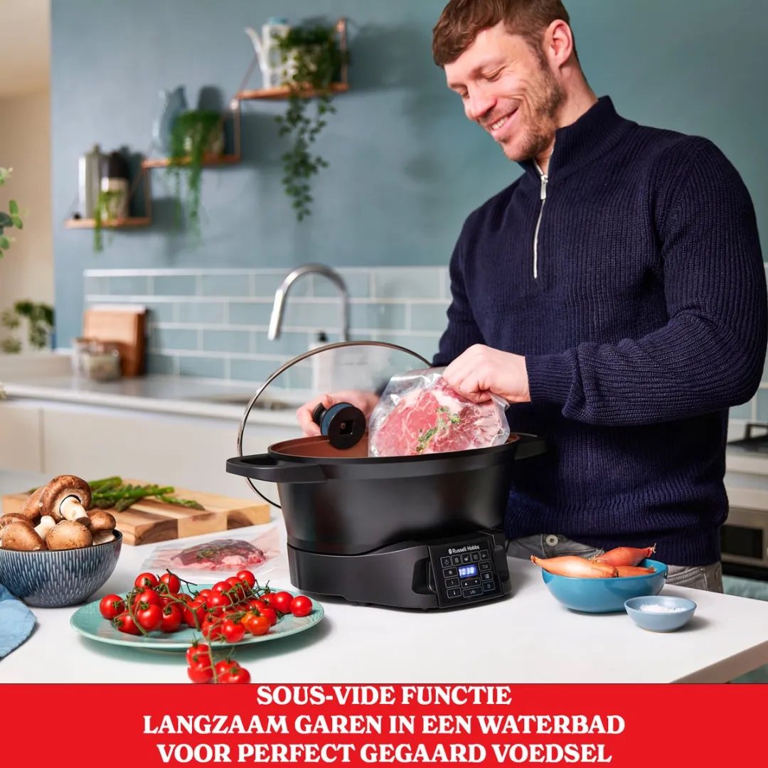Russell Hobbs Good-to-go Multicooker 28270-56 - 750W - Zwart - afbeelding 6 van 6