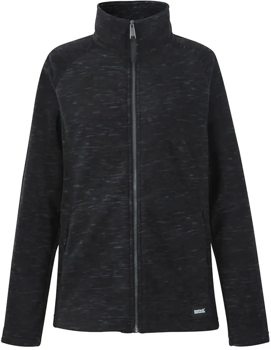 Regatta Mayse Fleece Met Volledige Rits Zwart 40 Vrouw