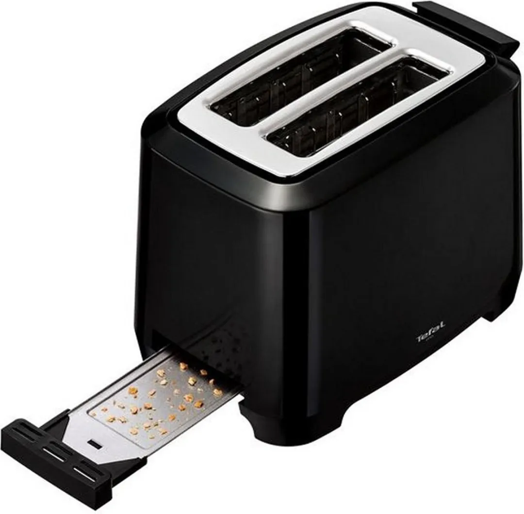 Tefal TT1408 Broodrooster 2 Snacks - 800W - Zwart