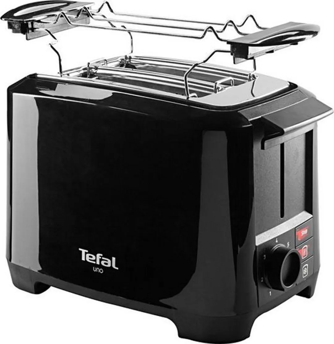 Tefal TT1408 Broodrooster 2 Snacks - 800W - Zwart