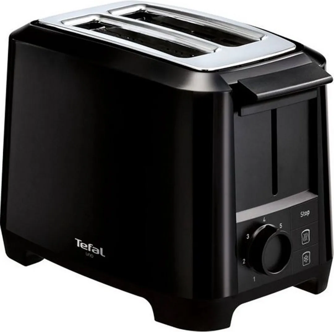 Tefal TT1408 Broodrooster 2 Snacks - 800W - Zwart