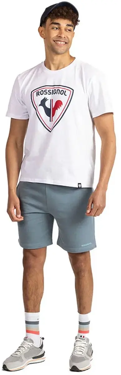 Rossignol Cliffside T-shirt Met Korte Mouwen Wit XL Man