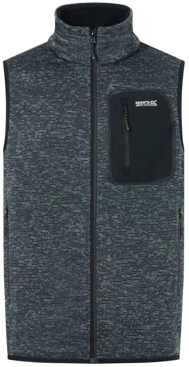 Regatta Newhill B/w Vest Grijs XL Man