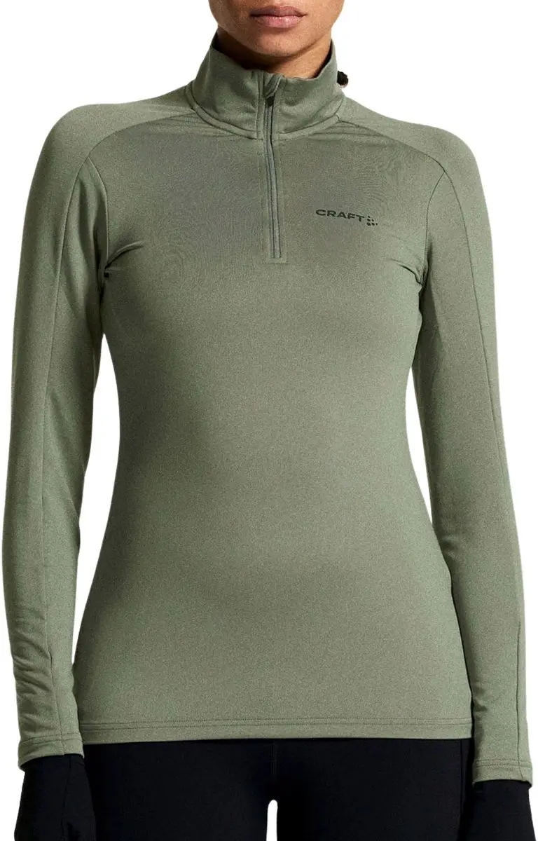 Craft Gain Midlayer Longsleeve Dames - Leaf