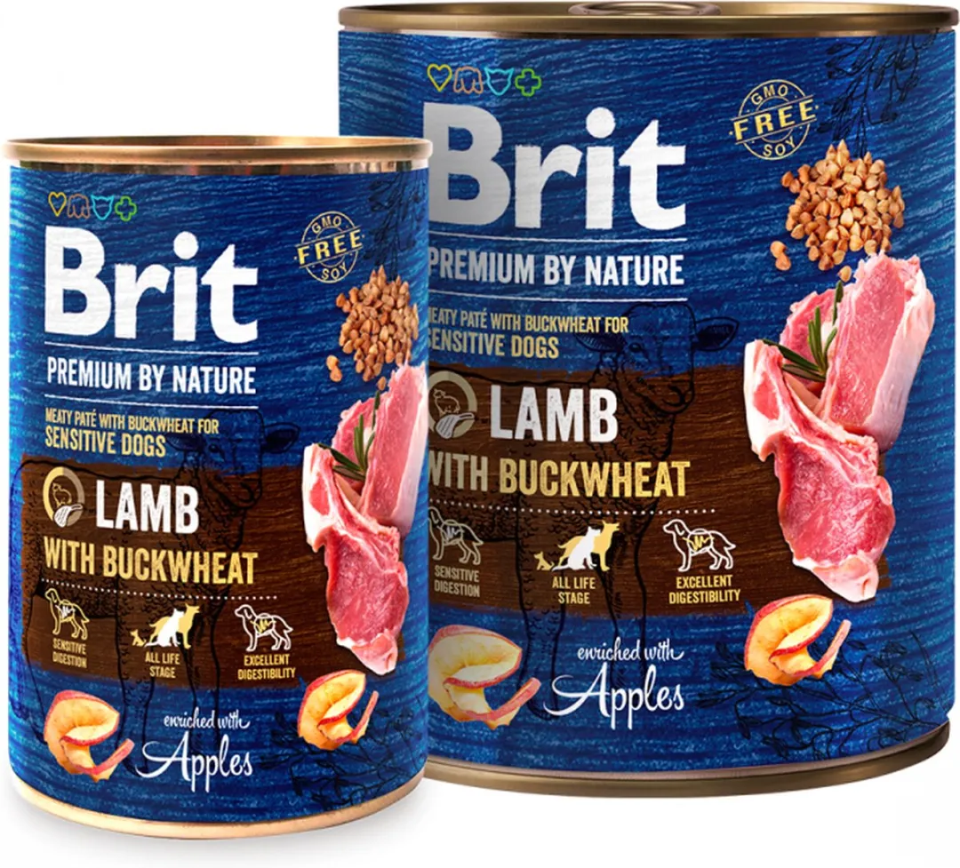 Brit Premium Lam met Boekweit 400g