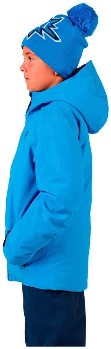 Rossignol Strawpile Kinder Skijas - Blazing Blue - 8 Jaar - afbeelding 4 van 6