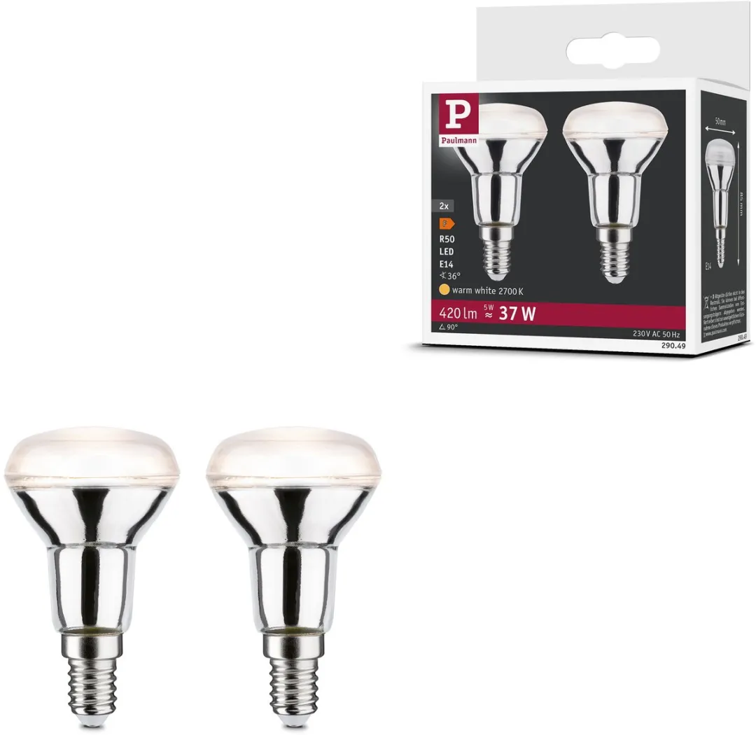 Paulmann LED Reflector R50 E14 Set