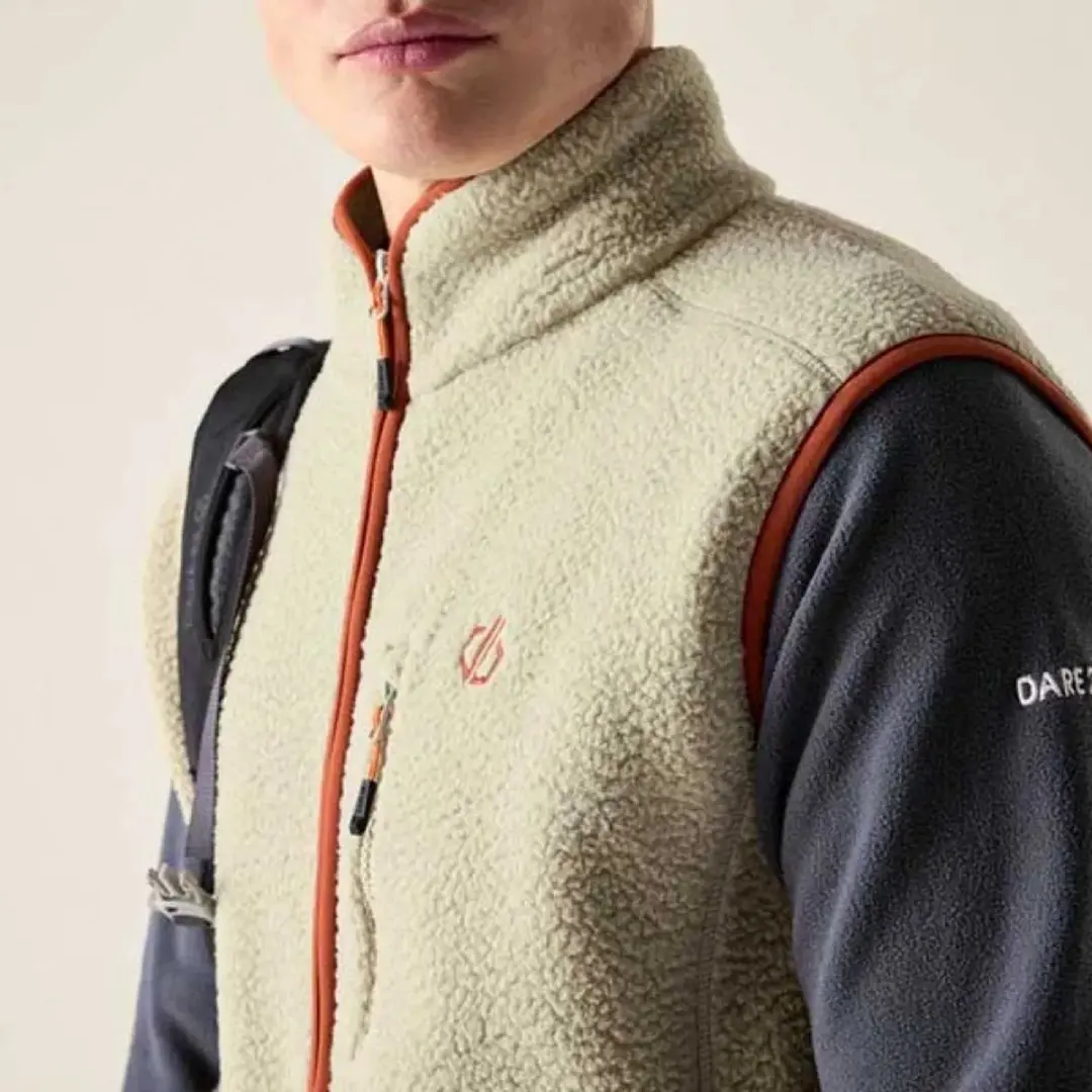 Dare2b Camber Fleece Vest - Abbeystone - L - afbeelding 3 van 4